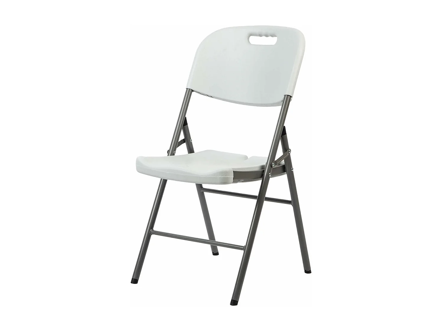 Sedie da Esterno Rebecca Mobili Quiver 88x45x50 Plastica Acciaio Bianco Grigio Moderno SET 2 pezzi Montato