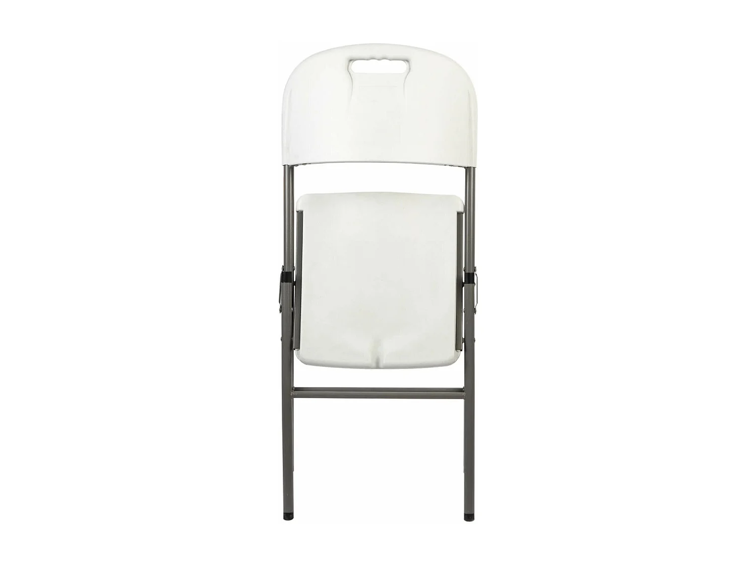 Chaises d'Extérieur Quiver 88x45x50 Plastique Acier Blanc Gris Moderne SET 2 pièces