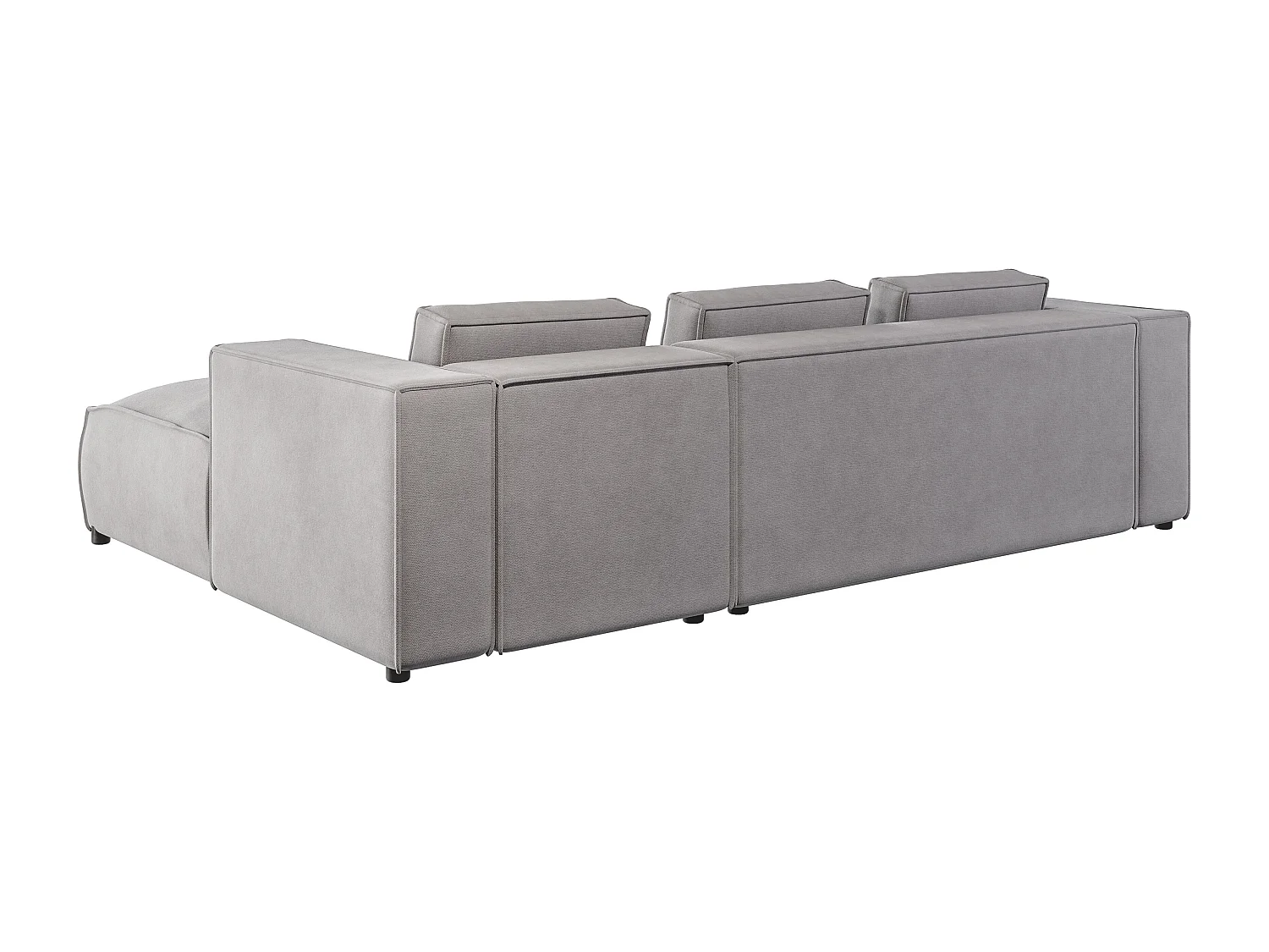 Modernes Ecksofa mit Ottomane Olivia