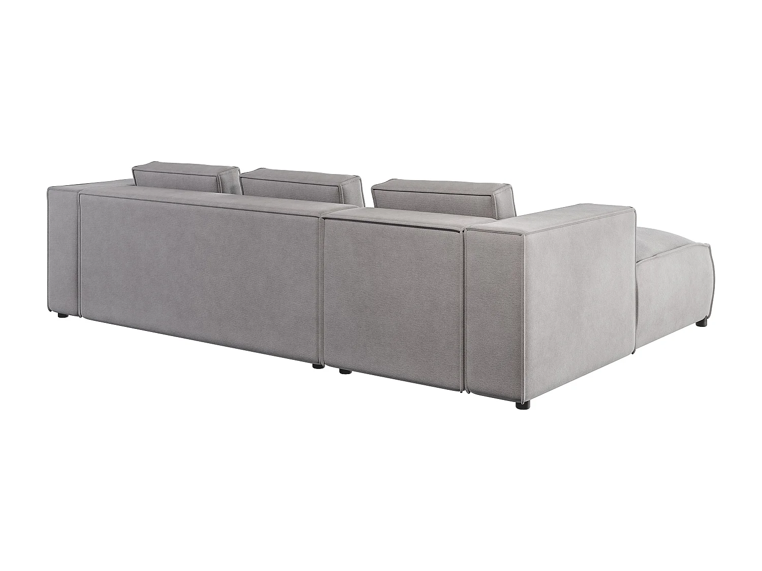 Modernes Ecksofa mit Ottomane Olivia
