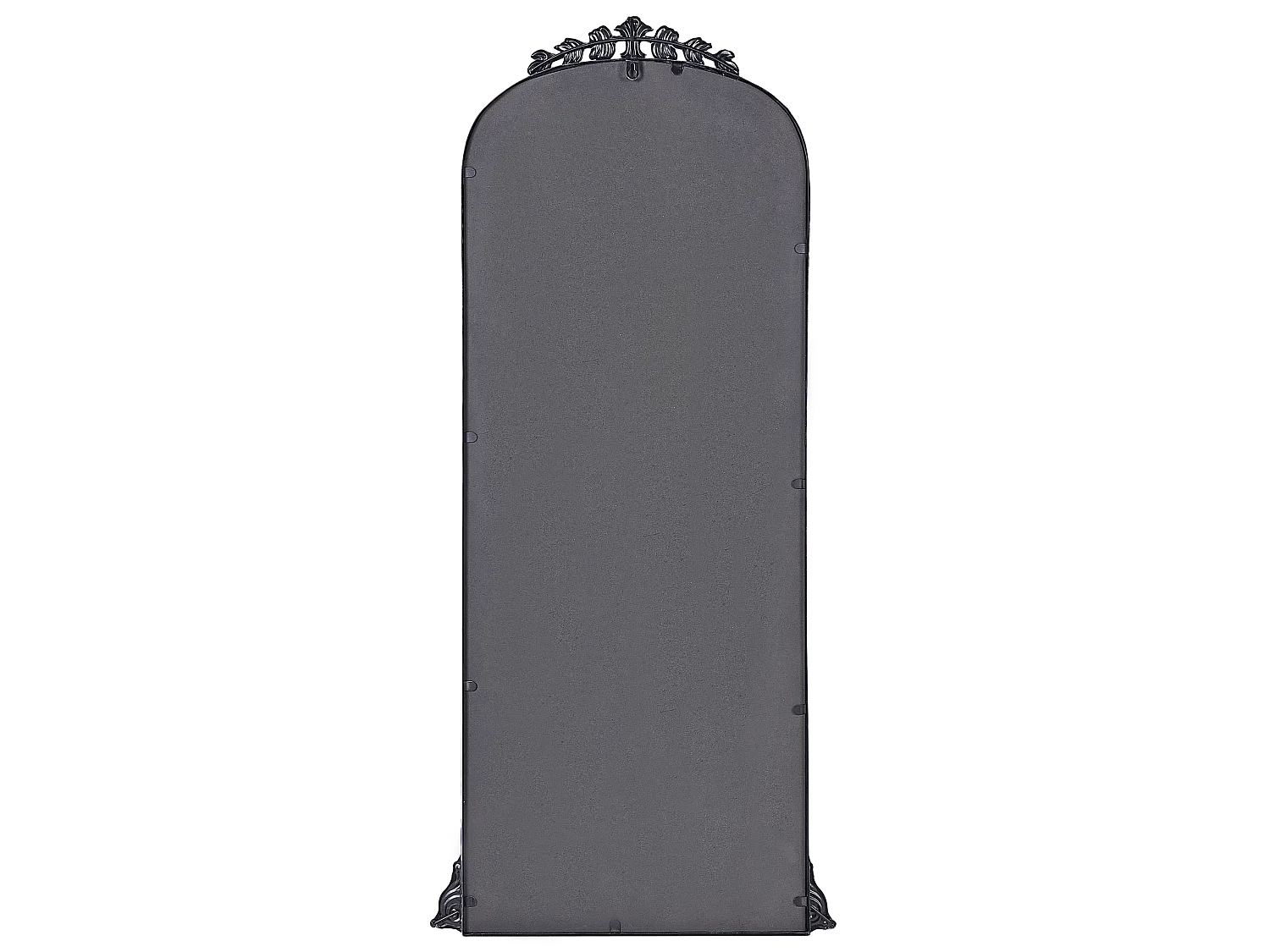 Wandspiegel LIVRY 51 cm 114 cm Metaal Zwart