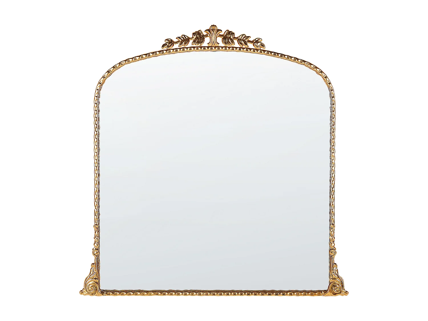 Lustro ścienne LIVRY 71 cm 71 cm Metal Złoty