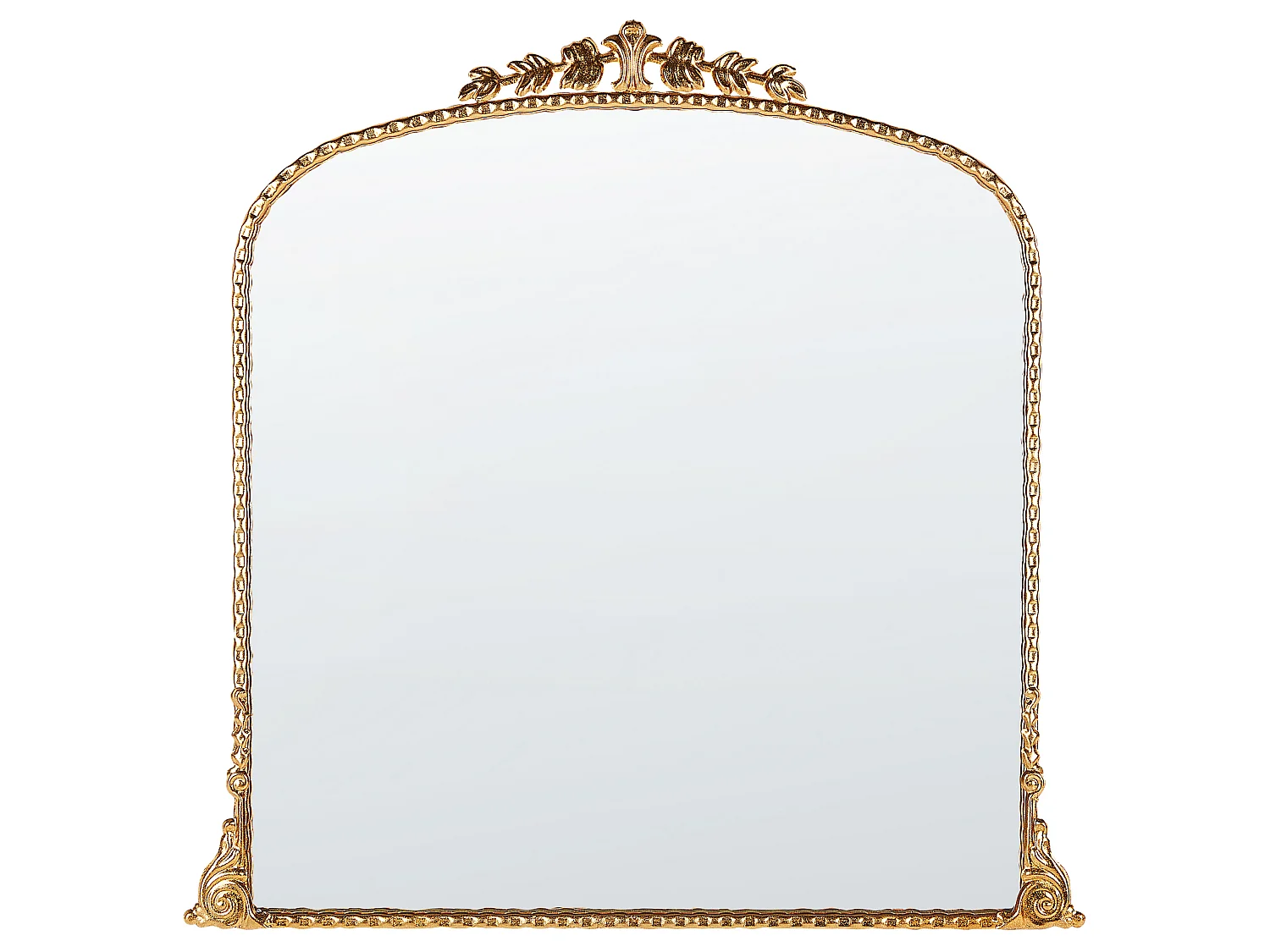 Miroir LIVRY 71 cm 71 cm Métal Doré