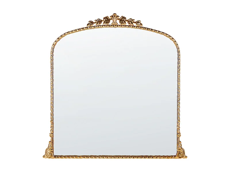 Miroir LIVRY 71 cm 71 cm Métal Doré