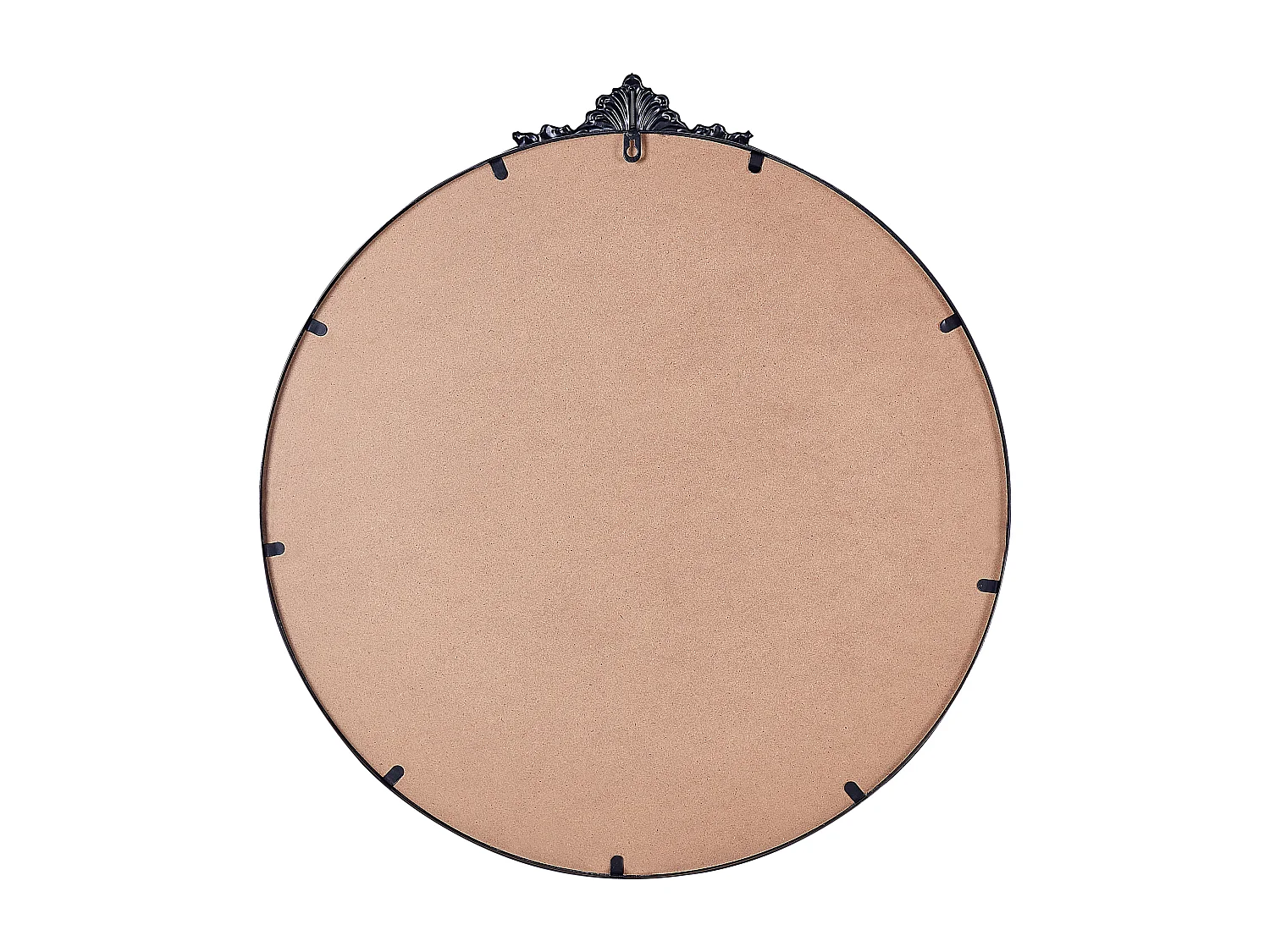 Miroir SOMMANT 67 cm 76 cm Métal Noir