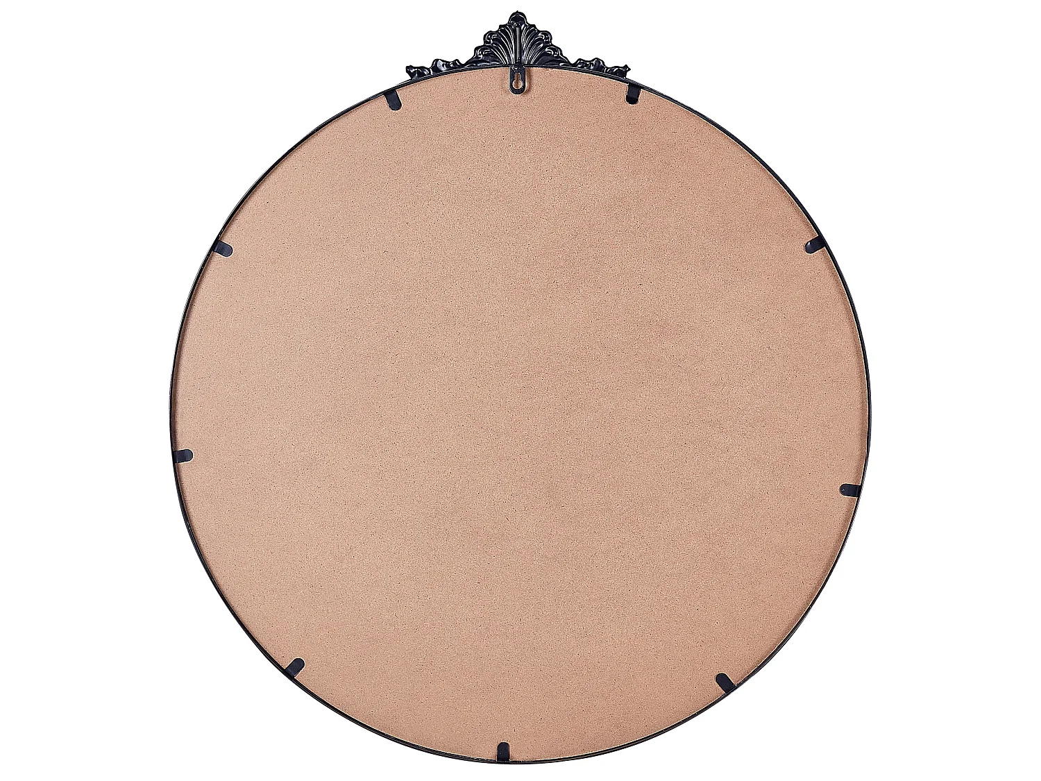 Wall Mirror SOMMANT 67 cm 76 cm Metal Black