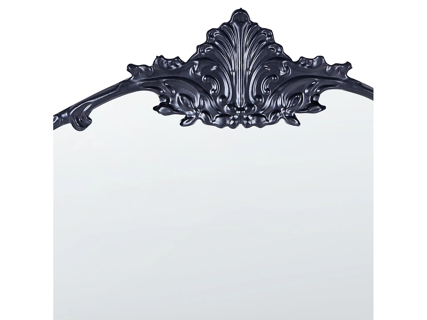 Wall Mirror SOMMANT 67 cm 76 cm Metal Black