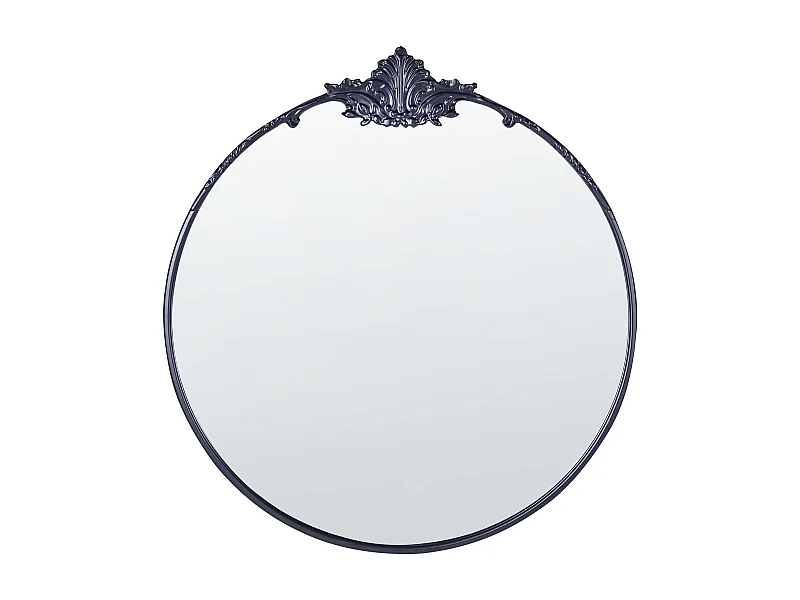 Miroir SOMMANT 67 cm 76 cm Métal Noir