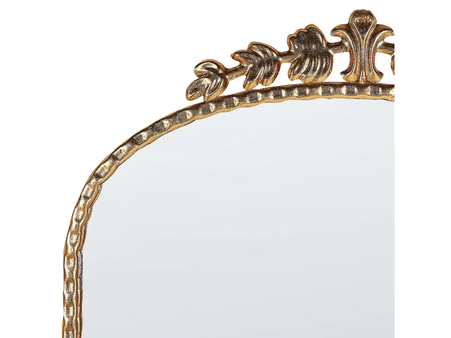 Miroir LIVRY 51 cm 114 cm Métal Doré