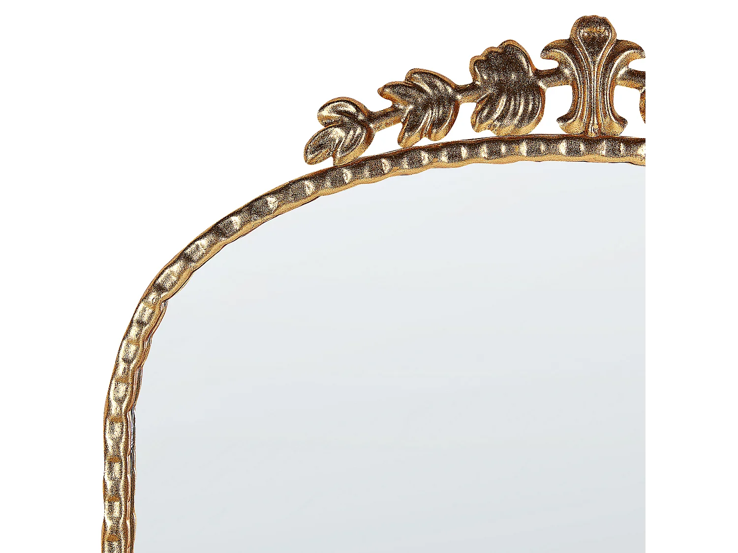 Miroir LIVRY 51 cm 114 cm Métal Doré