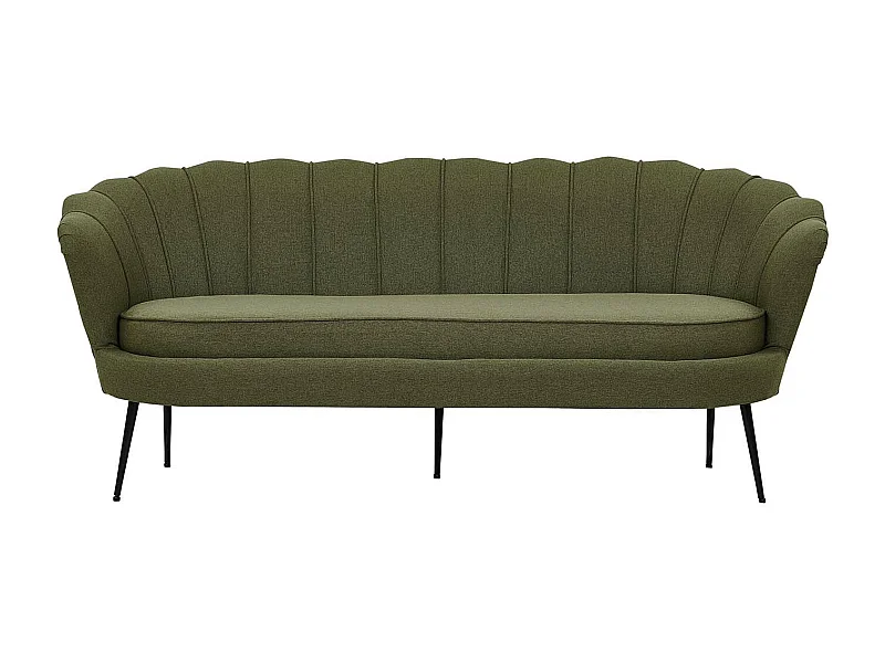 Calais Sofa 3 Personen grün.