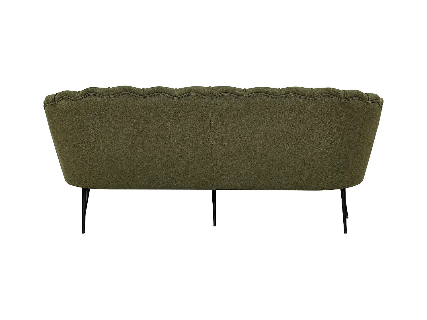 Canapé 3 Places en Tissu "Calais" 180cm Vert