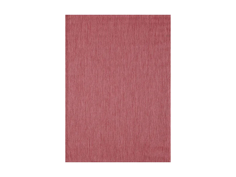Tapis extérieur intérieur tissé uni - BAHAMAS 548 Rose 160*230