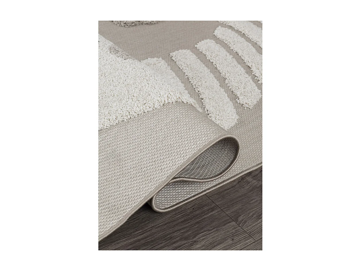 Tapis enfant lune beige - LUNA Enfants 10 Beige 80*150