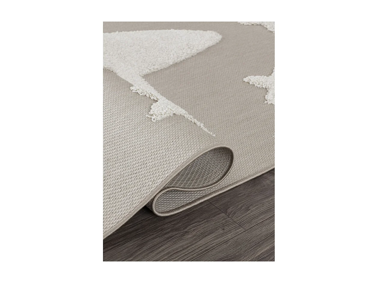 Tapis enfant étoile beige - LUNA Kids 09 Beige 120*170
