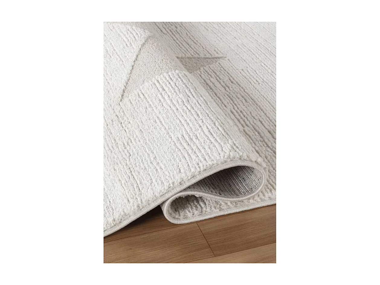 Tapis enfant étoile crème MONACO 82 Crème 120*170