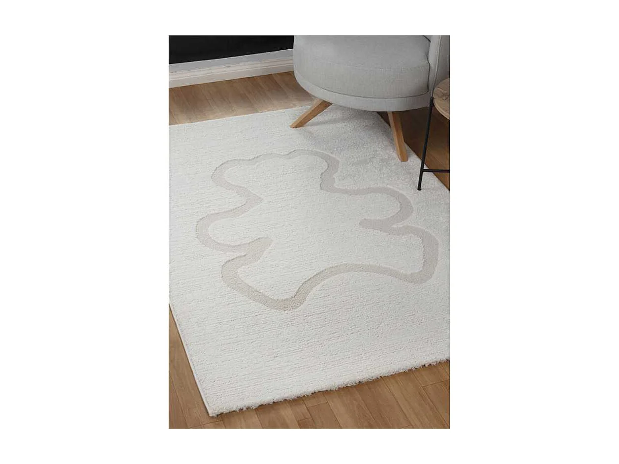 Tapis enfant ours crème MONACO 81 Crème 120*170