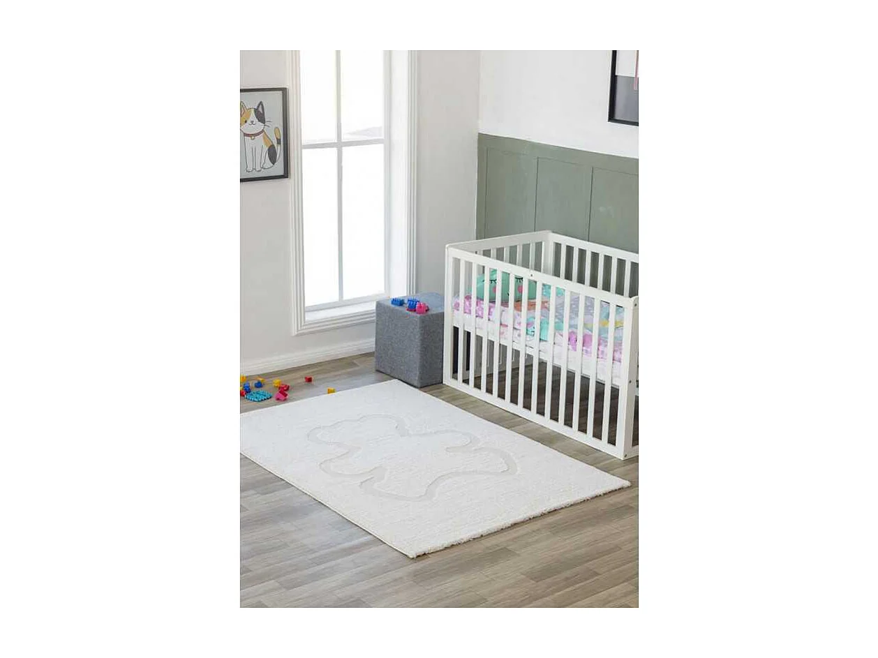 Tapis enfant ours crème MONACO 81 Crème 120*170