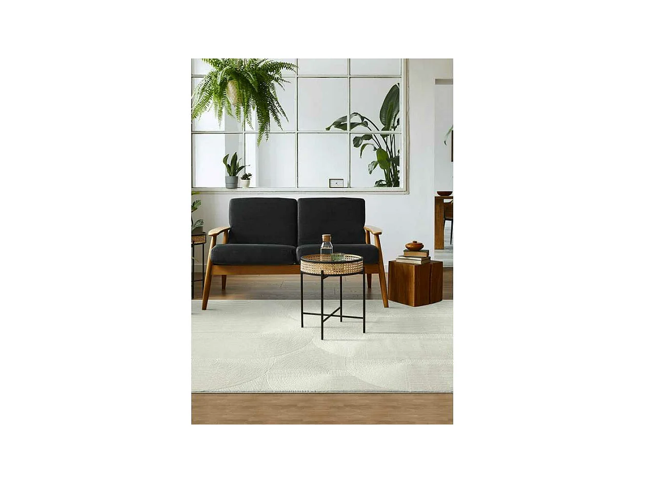 Tapis lavable arc - OSLO 1904 Crème 160*230