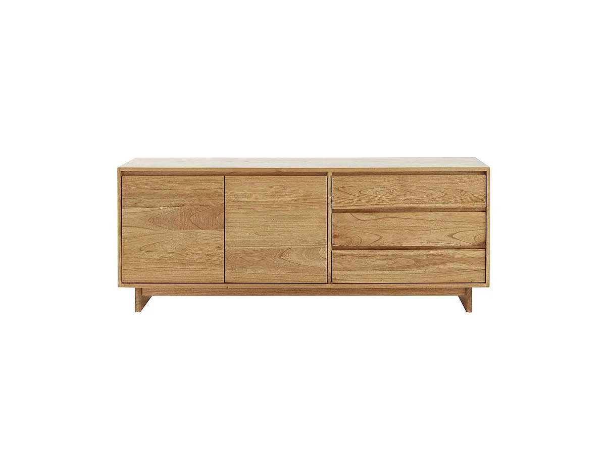 Mobile sottolavabo 1 cassetto in teak rigenerato