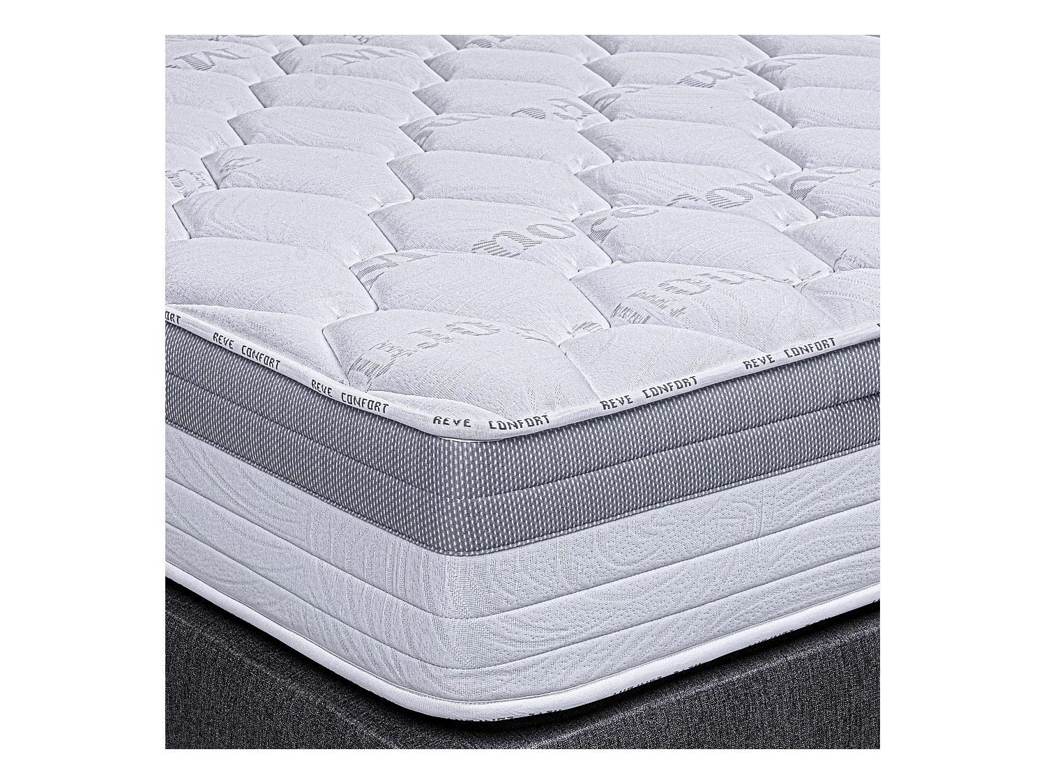 Matelas 140x190 cm, GoldVisco, 26cm, mousse mémoire de forme, ergonomique