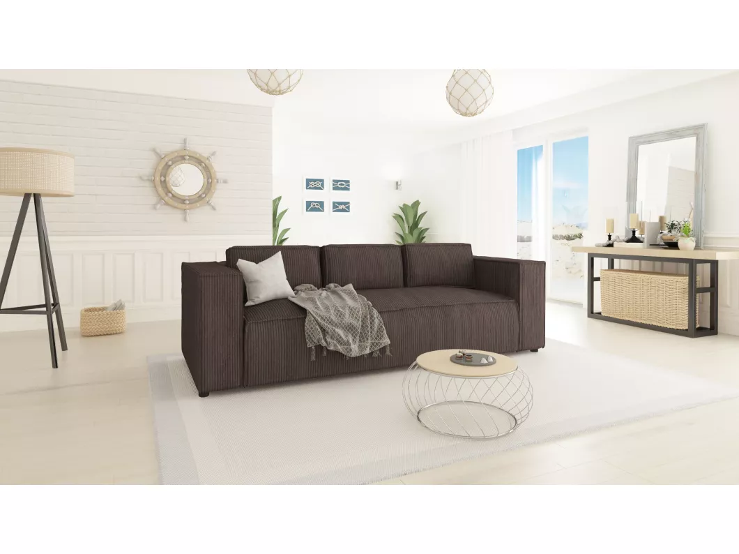 Kauf Unique Cord Sofa 3 sitzer Vera