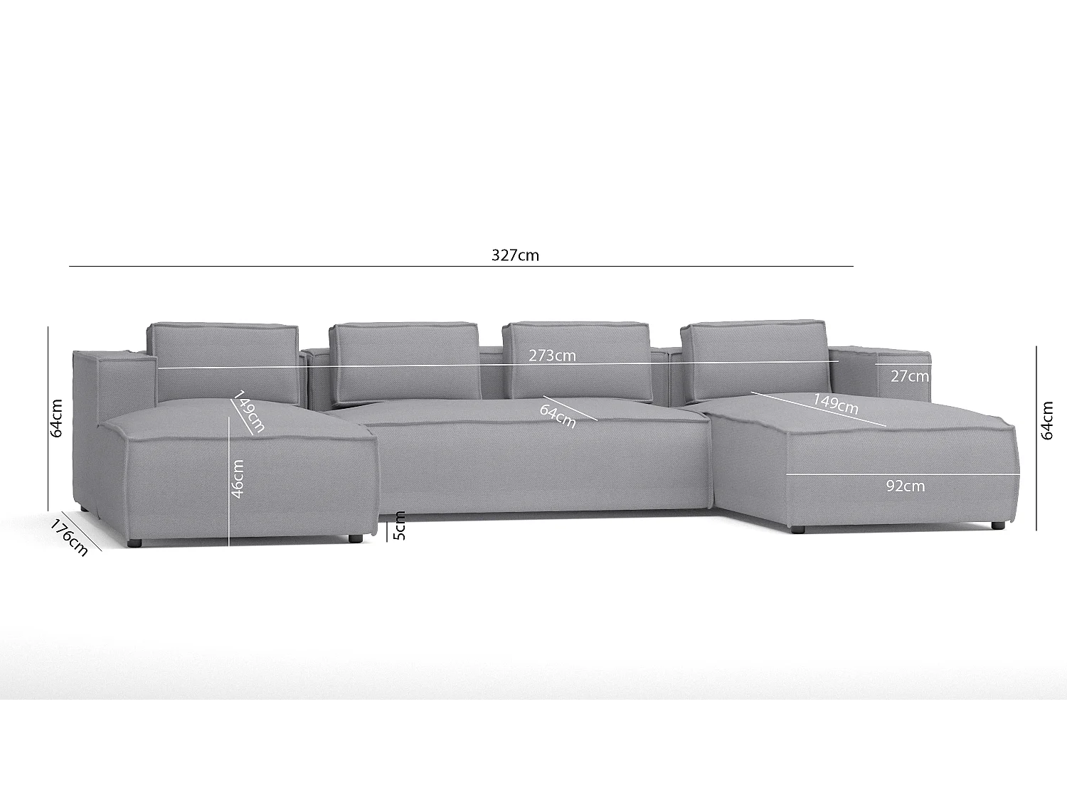 Modernes Wohnlandschaft Olivia