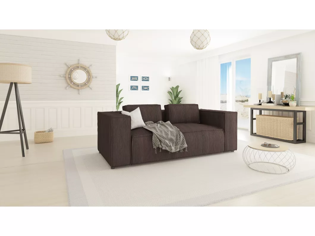 Kauf Unique Cord Sofa 2 sitzer Vera