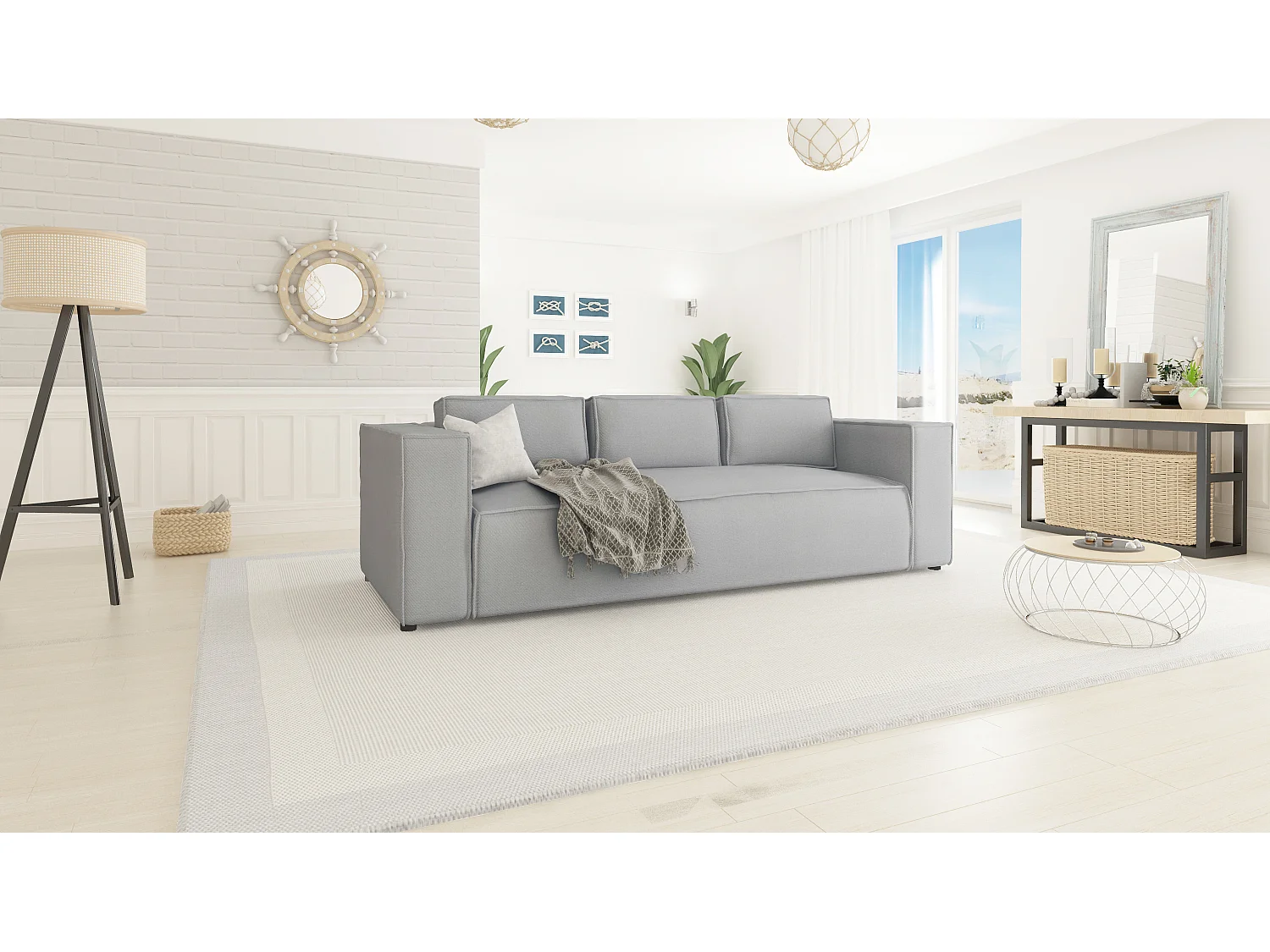 Modernes Sofa 3 sitzer Olivia