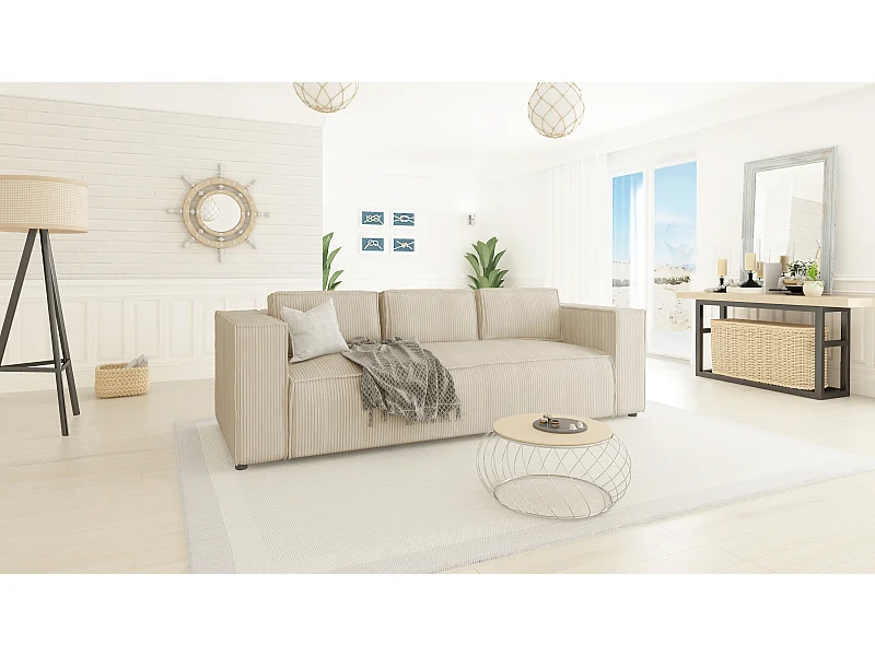 Cord Sofa 3 sitzer Vera