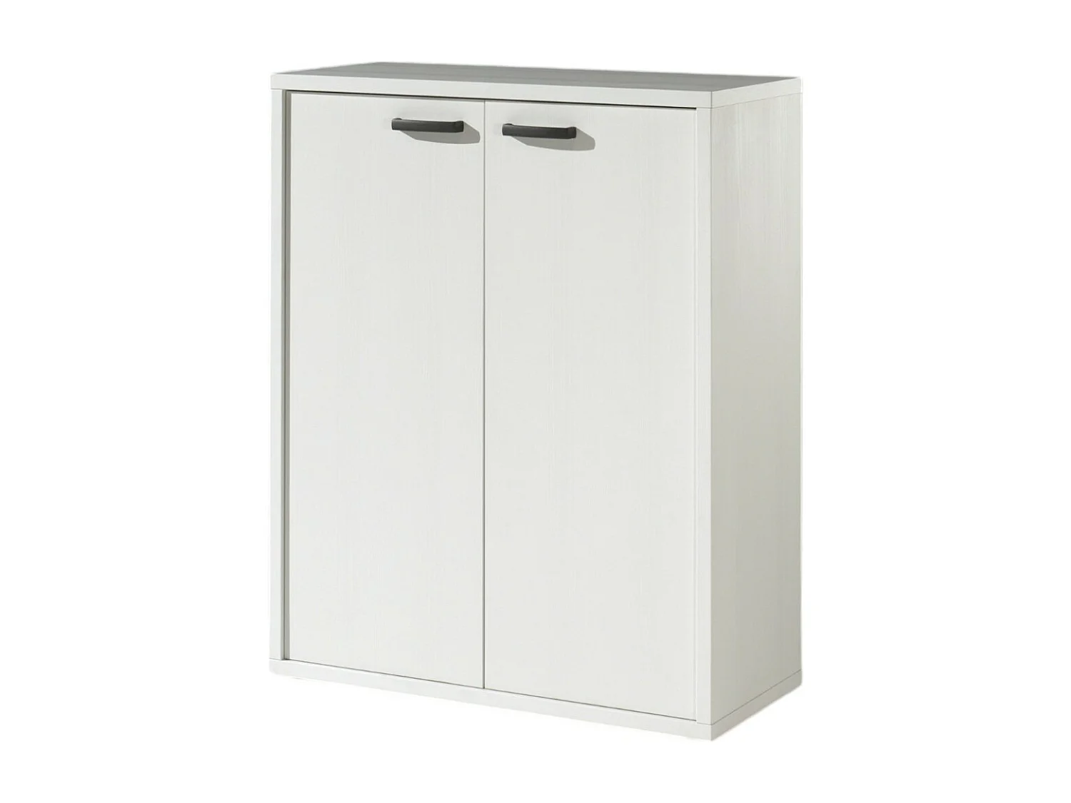 Organización de Oficina – Mueble 2 Puertas Blanco Mate – Colección SOON – Meublorama