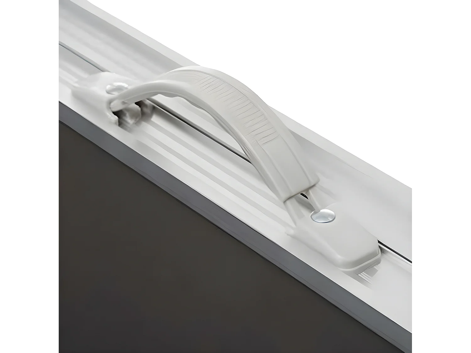 Table de jardin pliante en aluminium coloris gris - L. 120 x P. 60 x H. 69/61/55 cm