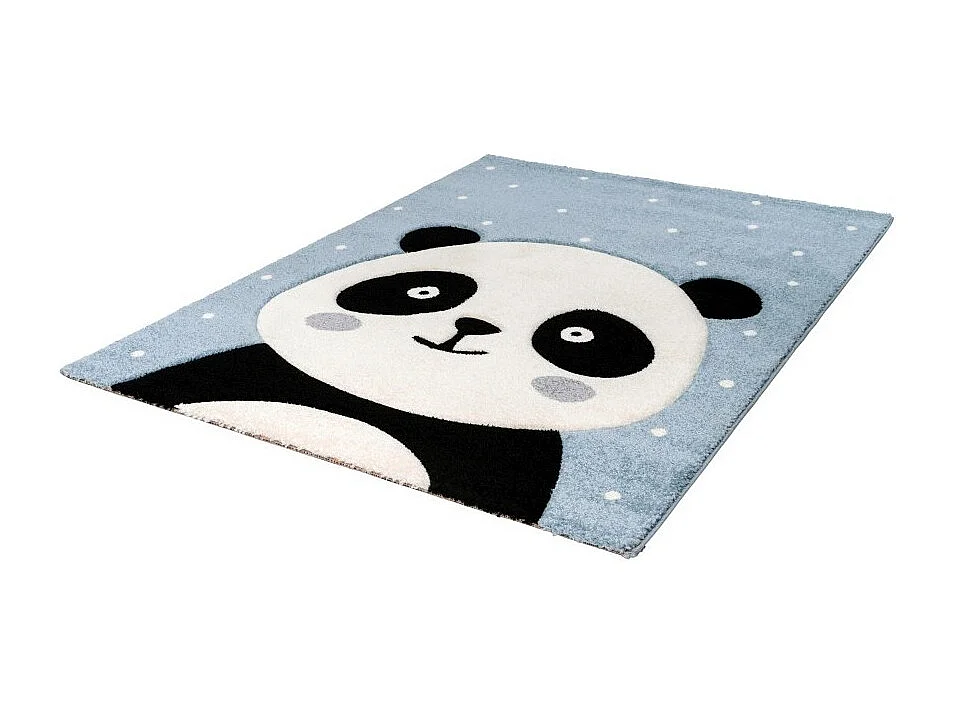 Alfombra infantil 170x120cm, diseño A223O en color azul - Confort y elegancia para su interior.