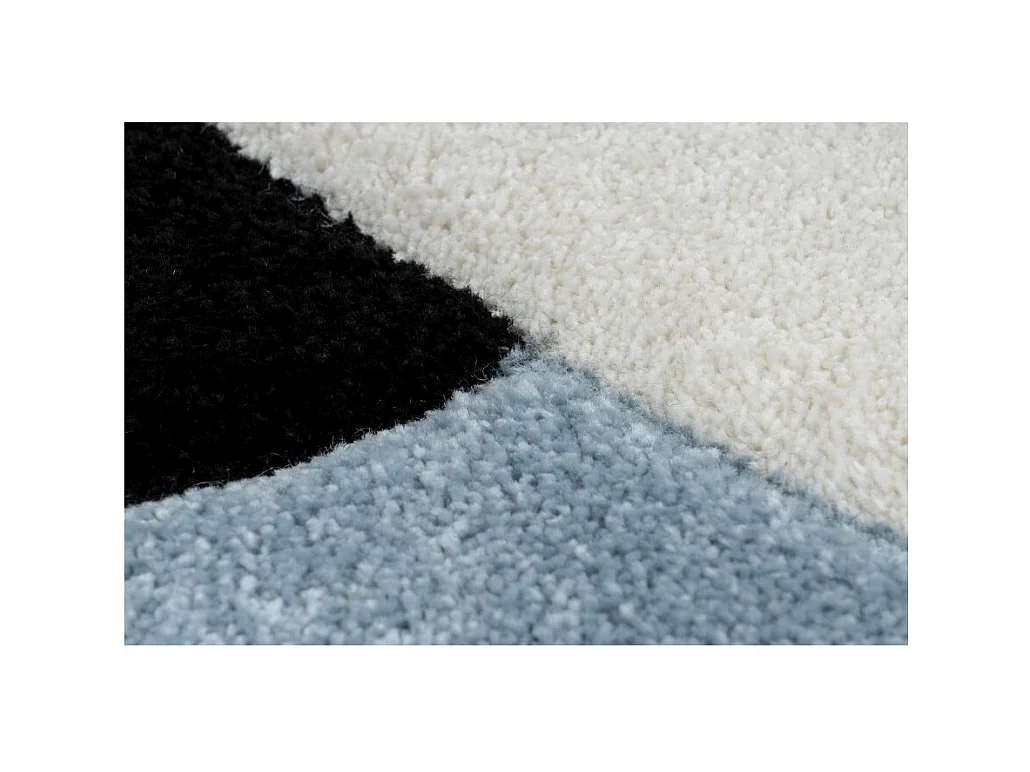 Kindertapijt 230x160cm, design A223O in blauwe kleur - Comfort en elegantie voor uw interieur