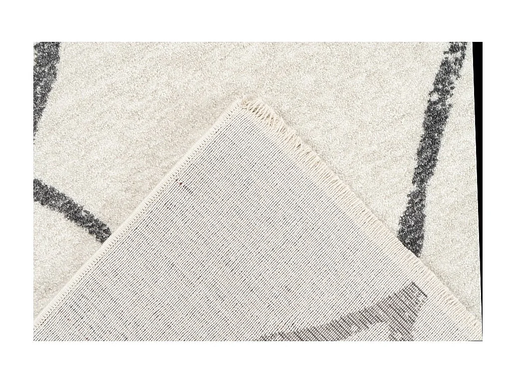 Teppich 170x120cm, Design A105R Farbe Elfenbein - Komfort und Eleganz für Ihr Interieur