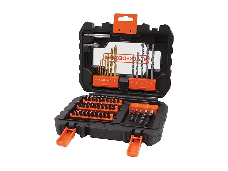 Black & Decker BLACK+DECKER - Set per trapano A7232-XJ, colore: Nero, 1 pezzo Porte-embout de visseuse