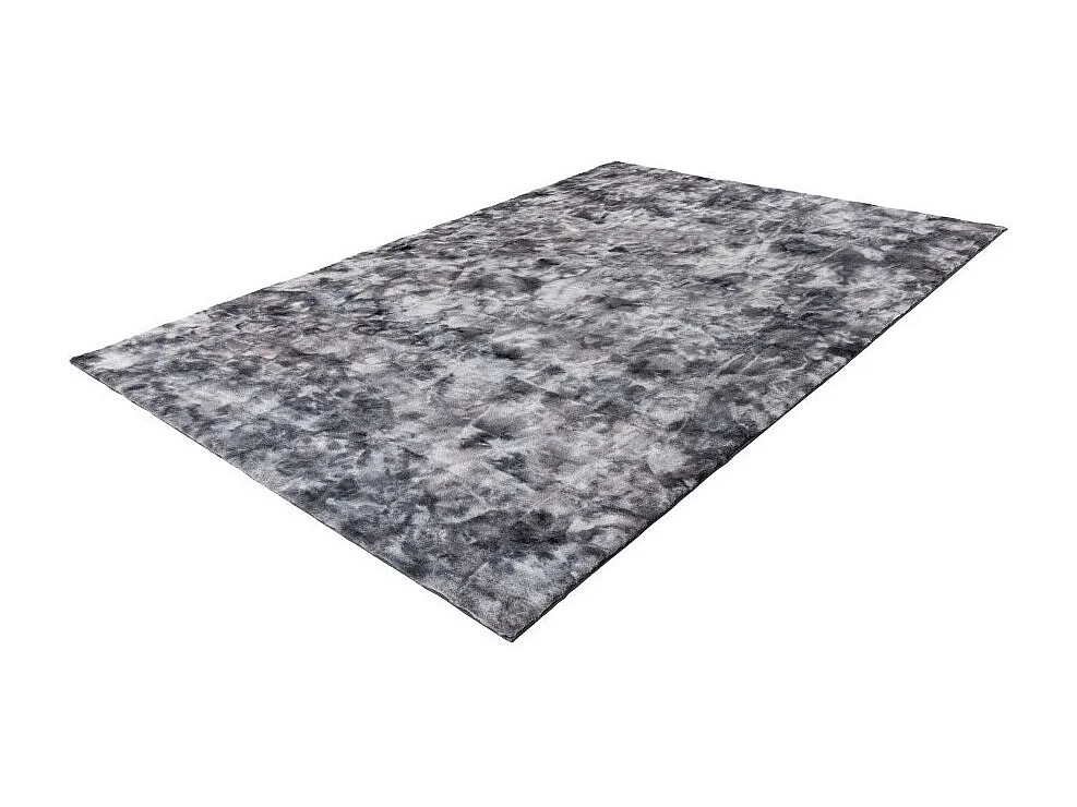 Tapis 230x160cm, design B005O coloris graphite - Confort et élégance pour votre intérieur
