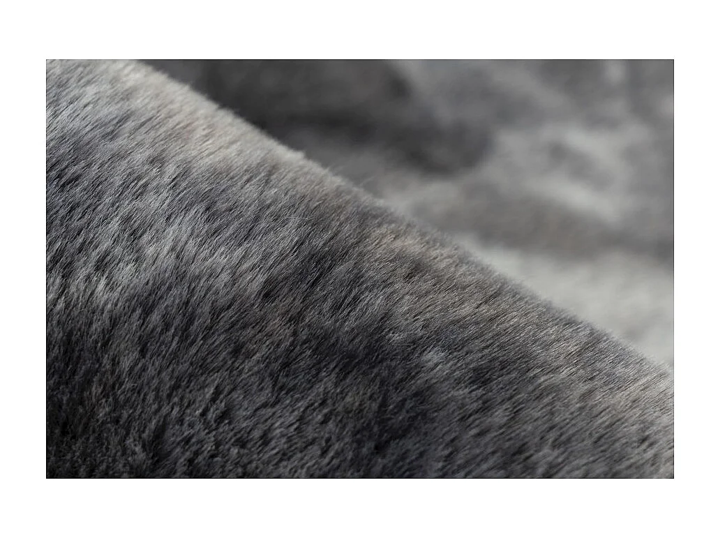 Tapis 230x160cm, design B005O coloris graphite - Confort et élégance pour votre intérieur