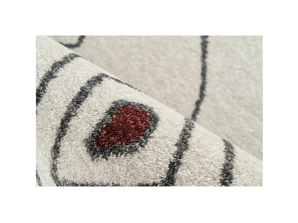 Tapete 230x160cm, design A305R, cores multicoloridas - Conforto e elegância para o seu interior.