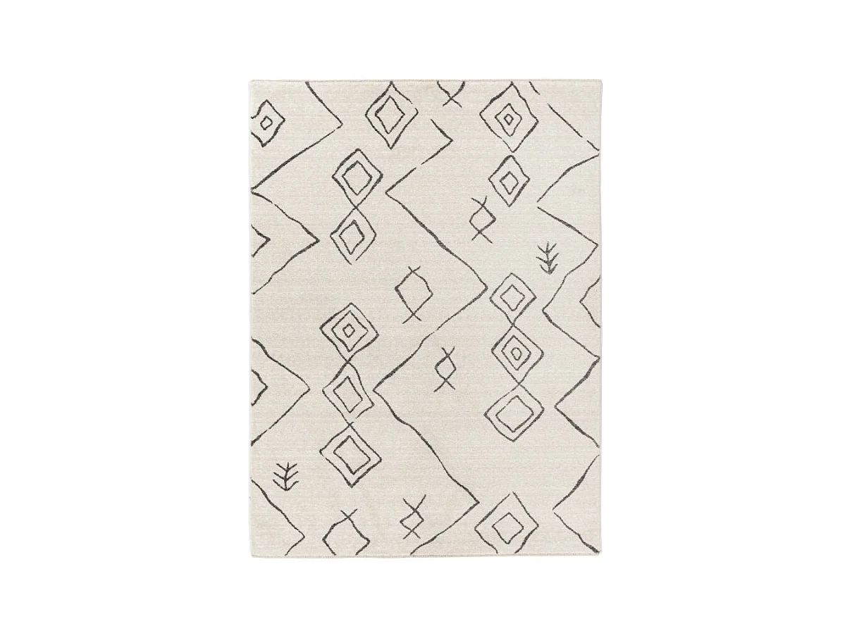 Alfombra 290x200cm, diseño A305R color marfil - Confort y elegancia para su interior