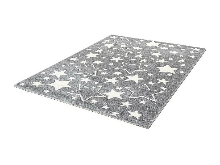 Kinderteppich 150x80cm, Design A923O in Grau - Komfort und Eleganz für Ihr Interieur