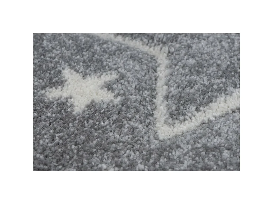 Kindertapijt 170x120cm, design A923O in grijs - Comfort en elegantie voor uw interieur