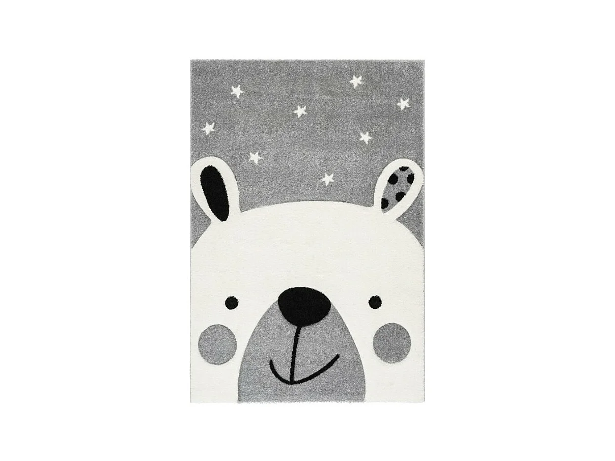 Alfombra infantil 230x160cm, diseño A323O en color gris - Confort y elegancia para su interior