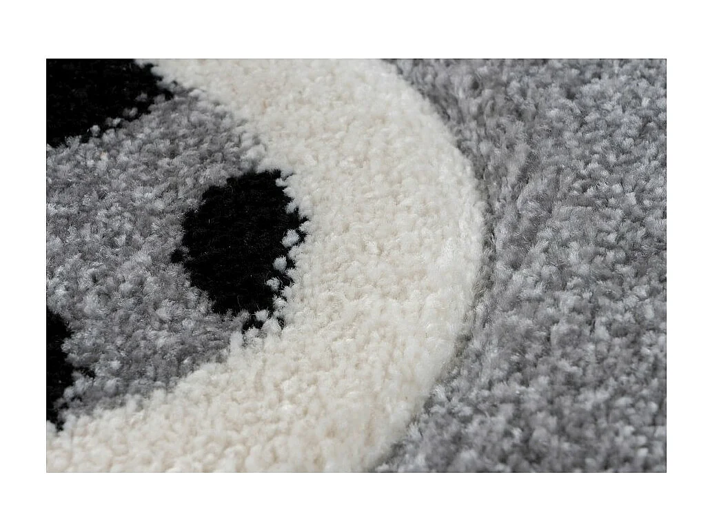 Tapis enfant 230x160cm, design A323O coloris gris - Confort et élégance pour votre intérieur