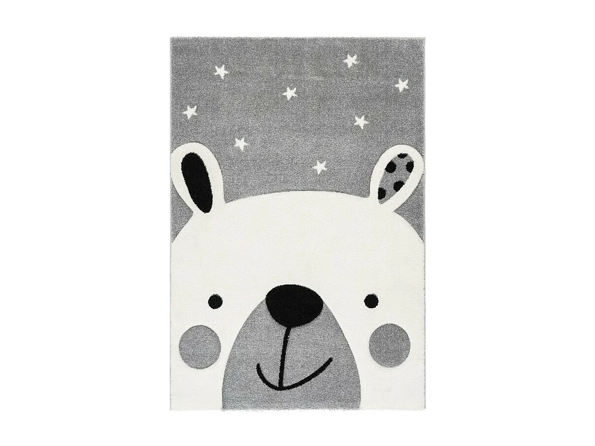 Kindertapijt 170x120cm, design A323O in grijs - Comfort en elegantie voor uw interieur