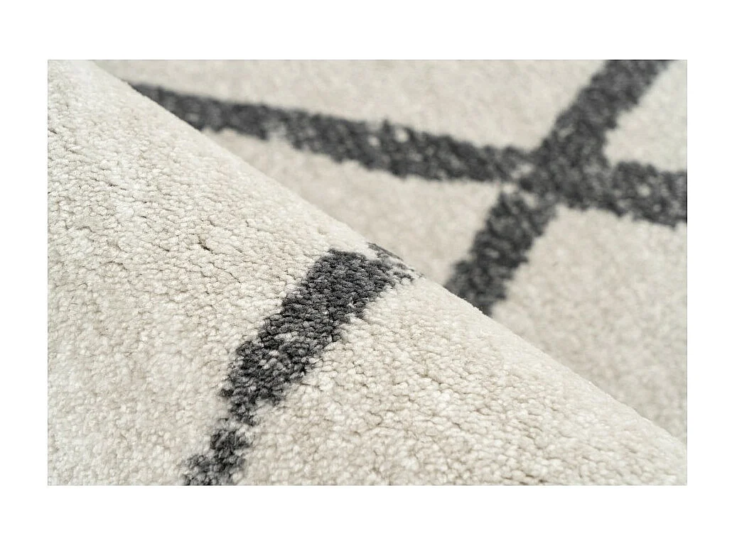 Tapete 150x80cm, design A105R cor Marfim - Conforto e elegância para o seu interior