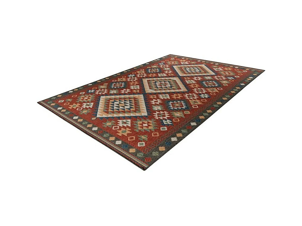 Tapis 290x200cm, design C103I coloris multicolore - Confort et élégance pour votre intérieur