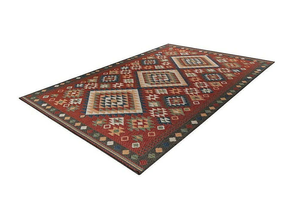 Tapis 290x200cm, design C103I coloris multicolore - Confort et élégance pour votre intérieur