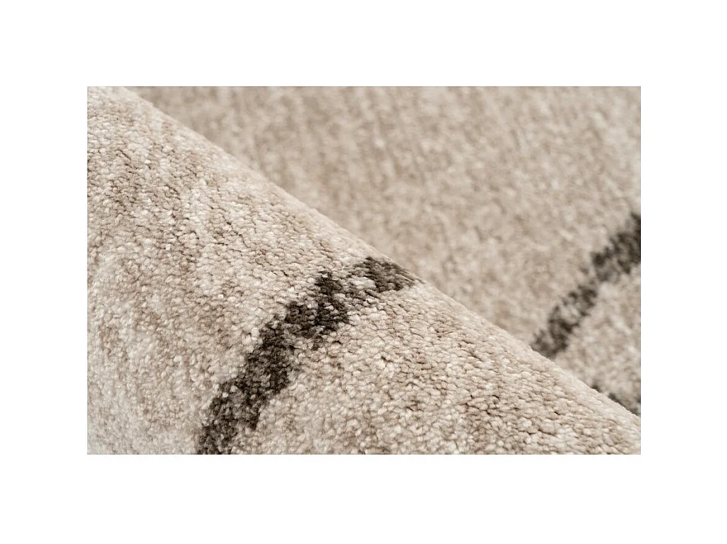 Tapete 150x80cm, design A105R na cor bege - Conforto e elegância para o seu interior.