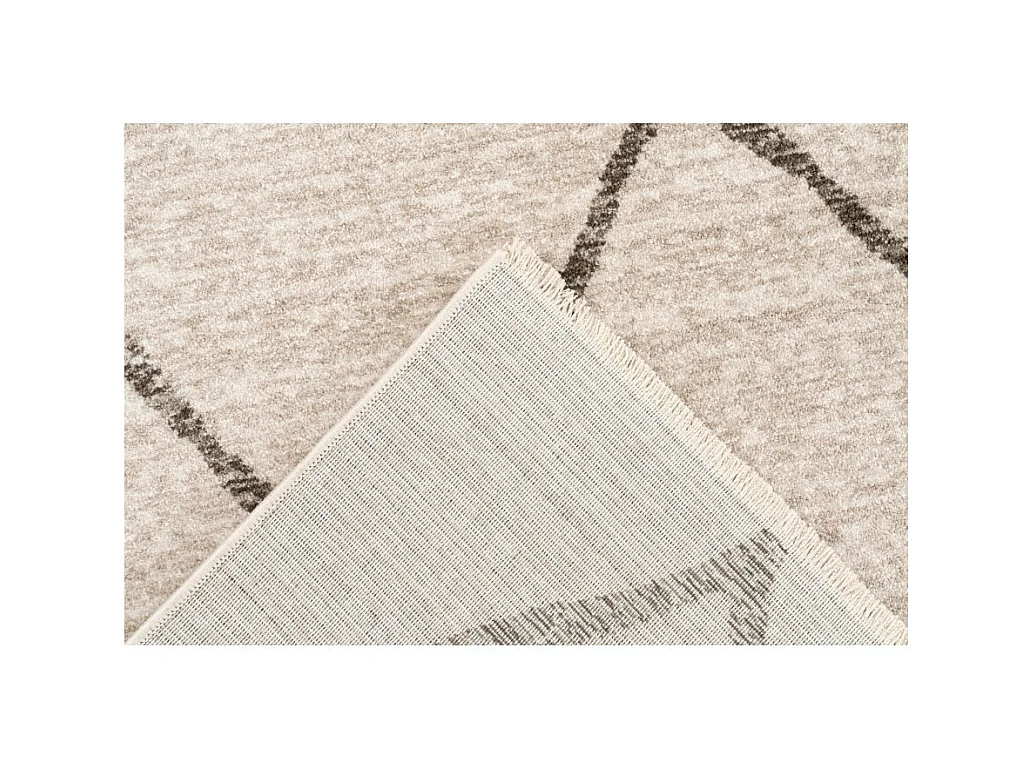 Tapete 150x80cm, design A105R na cor bege - Conforto e elegância para o seu interior.